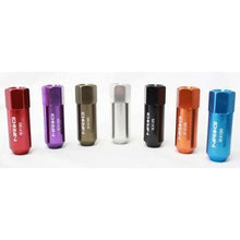 NRG 400 Series Extended Lug Nut Set 4 Piece Set - Universal | LN-470BK