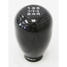 NRG 5 Speed Black Carbon Fiber Heavy Weight Style Shift Knob - Universal | SK-100BC-W