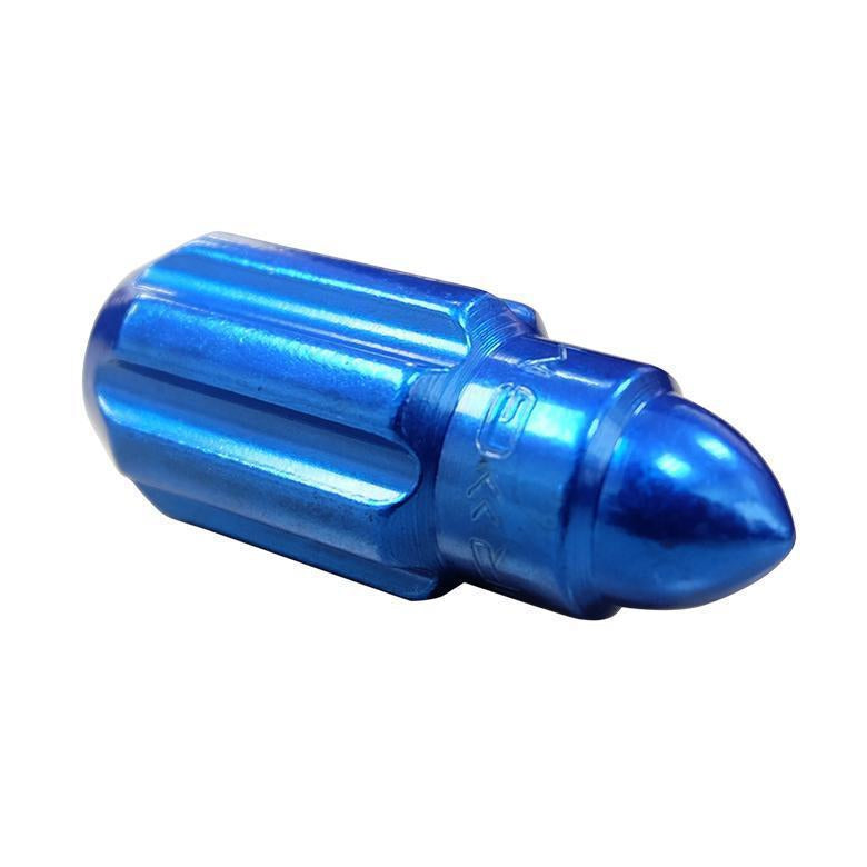 NRG 500 Series Bullet Shape Ends Lug Nut Set - Universal (LN-LS500BK-21)-Lug Nuts-NRG-JDMuscle