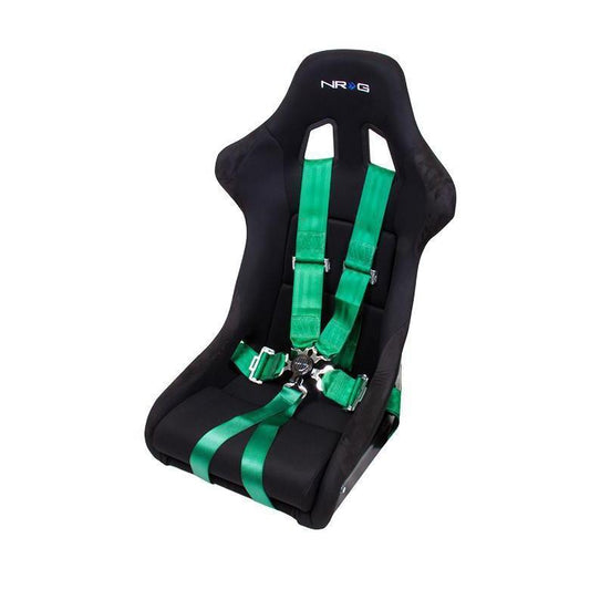 NRG 6 Point 3inch Cam Lock Seat Belt - Universal (SBH-6PCGN)-nrgSBH-6PCGN-SBH-6PCGN-Harnesses-NRG-Green-JDMuscle