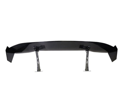 NRG Carbon Fiber Spoiler - Universal | 69in. w/NRG Logo / Stand Cut Out / Large Side Plate - JDMuscleSpoilers and Wings207123