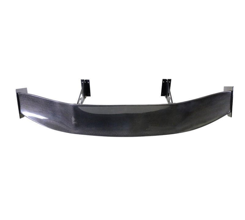 NRG Carbon Fiber Spoiler - Universal | 69in. w/NRG Logo / Stand Cut Out / Large Side Plate - JDMuscleSpoilers and Wings207123