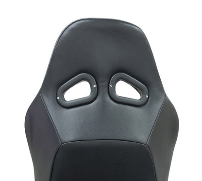 NRG Defender Seat/ Water Resistant Steel Frame Suspension - Brown w/ Gray Trim w/ Defender Logo - JDMuscleSeats392768