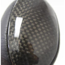 NRG Evo Black Leather w/ Black Carbon Fiber Shift Knob - Universal | SK-C1000