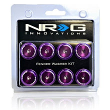NRG Fender Washer Kit FW-800 Purple 8mm - Universal | FW-800PP