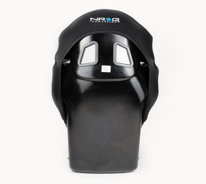 NRG FIA Competition Seat w/ Competition Fabric/ FIA homologated/ Head Containment - Medium - JDMuscleSeatsnrgFRP-RS600M