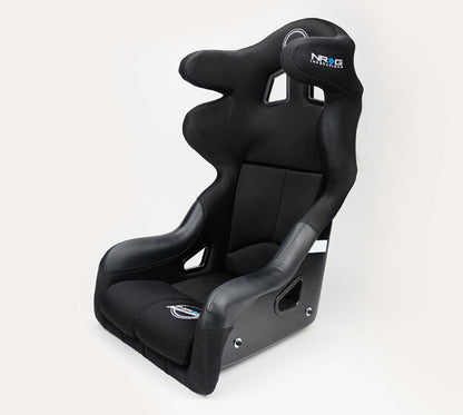 NRG FIA Competition Seat w/ Competition Fabric/ FIA homologated/ Head Containment - Medium - JDMuscleSeatsnrgFRP-RS600M