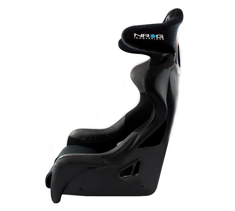 NRG FIA Competition Seat w/Competition Fabric & FIA Homologated Head Containment - JDMuscleSeatsnrgFRP-RS600