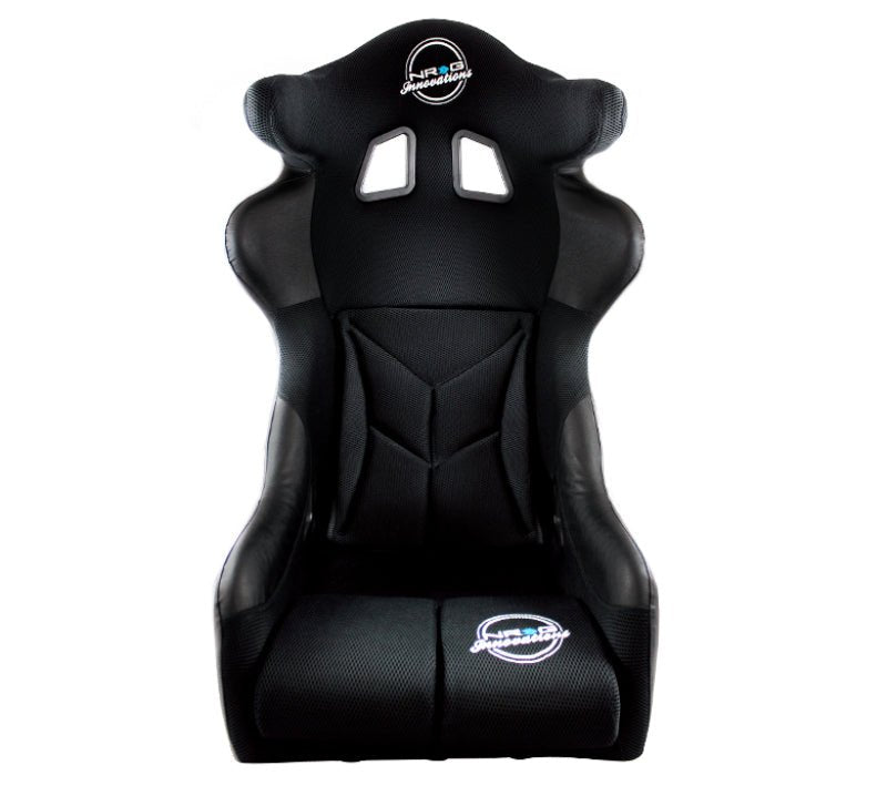 NRG FIA Competition Seat w/Competition Fabric & FIA Homologated Head Containment - JDMuscleSeatsnrgFRP-RS600