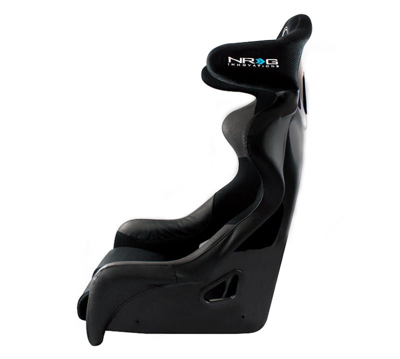 NRG FIA Competition Seat w/Competition Fabric & FIA Homologated Head Containment - JDMuscleSeatsnrgFRP-RS600