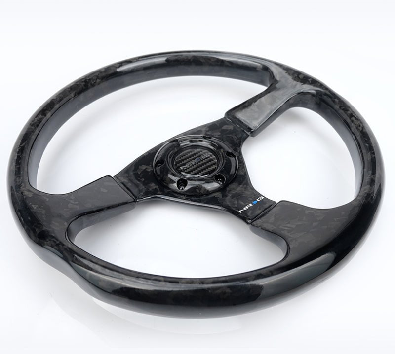NRG Forged Carbon Fiber Steering Wheel 350mm - JDMuscleSteering Wheels426433