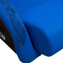 NRG FRP Bucket Seat | Blue Cloth - Large - JDMuscleSeatsnrgFRP-300BL