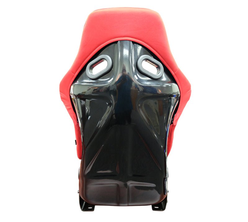 NRG FRP Bucket Seat | Red Cloth - Large - JDMuscleSeatsnrgFRP-300RD