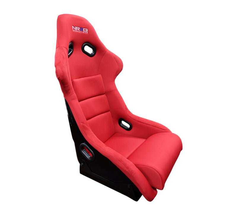 NRG FRP Bucket Seat | Red Cloth - Large - JDMuscleSeatsnrgFRP-300RD