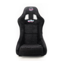NRG FRP Bucket Seat ULTRA Edition - Medium | Black Alcantara/Gold Glitter Back - JDMuscleSeats350956