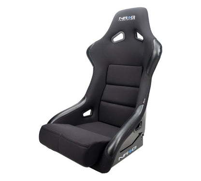 NRG FRP Bucket Seat w/Race Style Bolster/Lumbar - Large - JDMuscleSeats171269