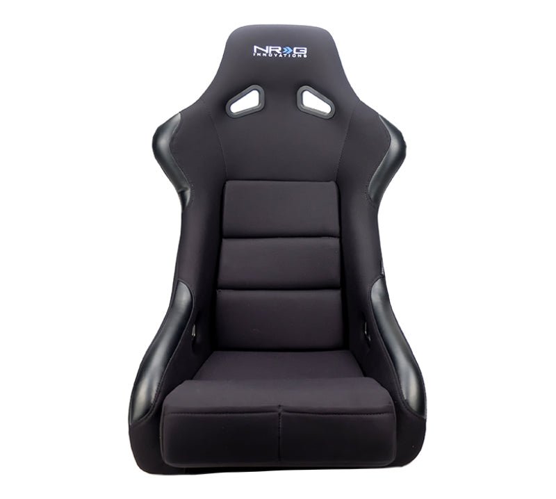 NRG FRP Bucket Seat w/Race Style Bolster/Lumbar - Large - JDMuscleSeats171269