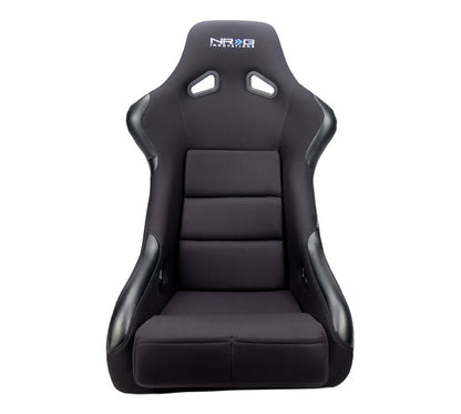 NRG FRP Bucket Seat w/Race Style Bolster/Lumbar - Large - JDMuscleSeats171269