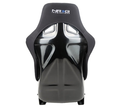 NRG FRP Bucket Seat w/Race Style Bolster/Lumbar - Large - JDMuscleSeats171269