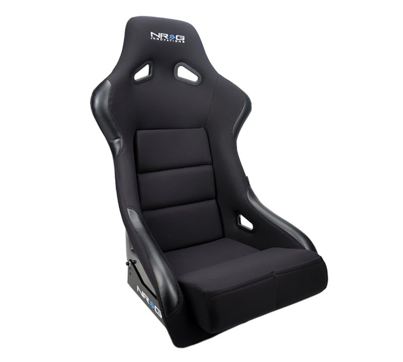 NRG FRP Bucket Seat w/Race Style Bolster/Lumbar - Large - JDMuscleSeats171269