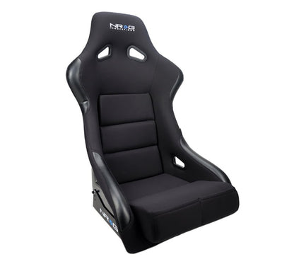 NRG FRP Bucket Seat w/Race Style Bolster/Lumbar - Large - JDMuscleSeats171269