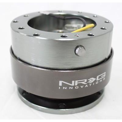 NRG Quick Release Gen 2.0 Gunmetal Body / Titanium Chrome Ring