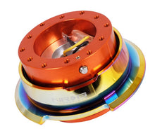 NRG Quick Release Gen 2.8 - Orange Body / Neochrome Ring - JDMuscleSteering Wheel Quick ReleasesnrgSRK-280OR-MC
