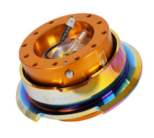 NRG Quick Release Gen 2.8 - Rose Gold Body / Neochrome Ring - JDMuscleSteering Wheel Quick ReleasesnrgSRK-280RG-MC