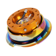 NRG Quick Release Gen 2.8 - Rose Gold Body / Neochrome Ring - JDMuscleSteering Wheel Quick ReleasesnrgSRK-280RG-MC