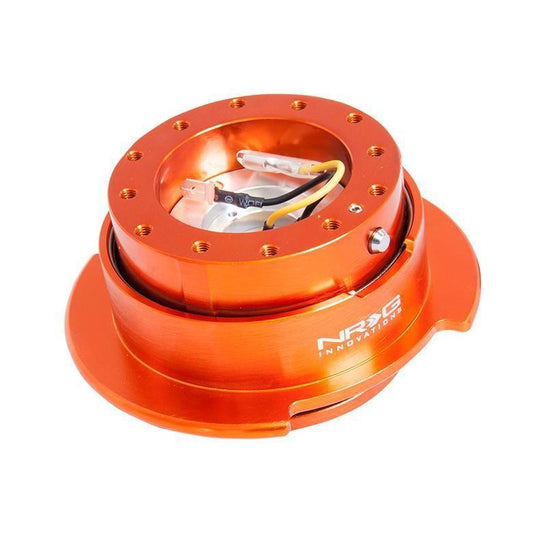 NRG Quick Release Kit Gen 2.5 Orange - Universal (SRK-250OR)-nrgSRK-250OR-SRK-250OR-Steering Wheel Hubs-NRG-JDMuscle