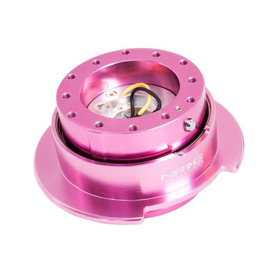 NRG Quick Release Kit Gen 2.5 Pink - Universal (SRK-250PK)-nrgSRK-250PK-SRK-250PK-Steering Wheel Hubs-NRG-JDMuscle