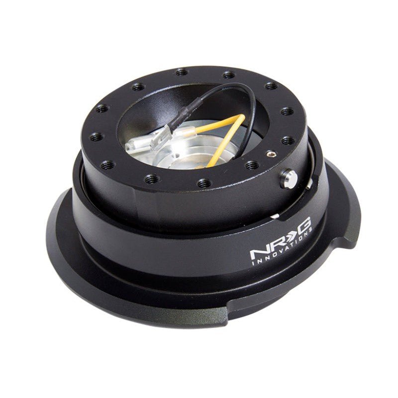 NRG Quick Release Kit Gen 2.8 - Black / Black Ring - JDMuscleSteering Wheel Quick ReleasesnrgSRK-280BK