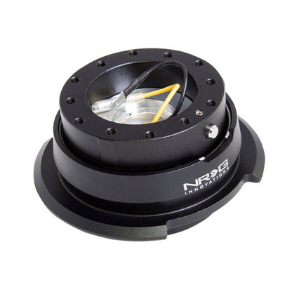 NRG Quick Release Kit Gen 2.8 - Black / Black Ring - JDMuscleSteering Wheel Quick ReleasesnrgSRK-280BK