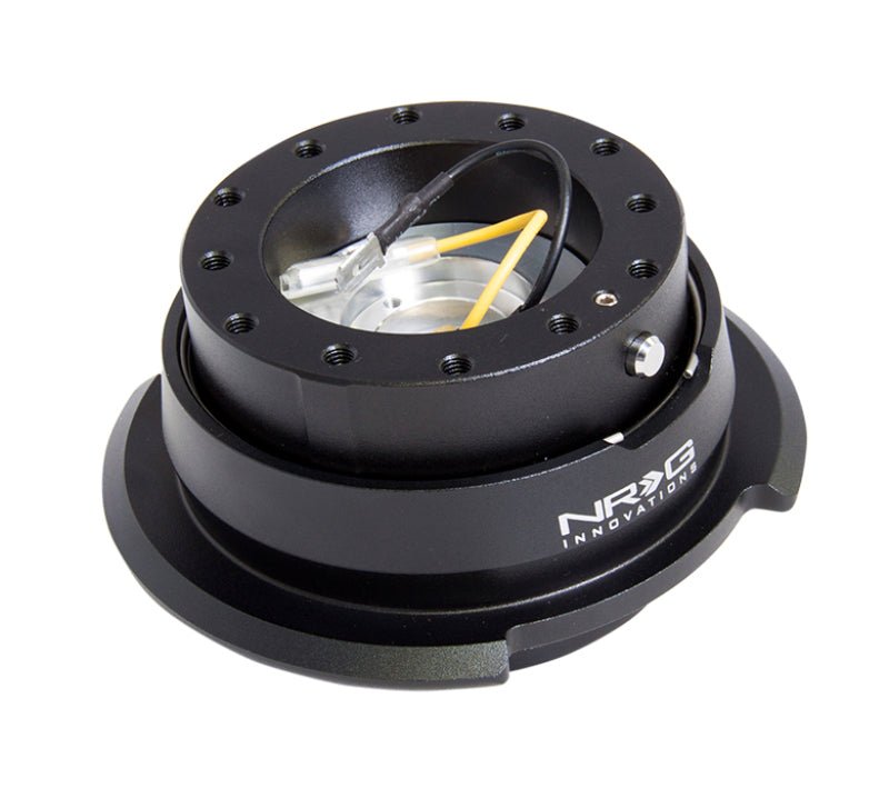 NRG Quick Release Kit Gen 2.8 - Black / Black Ring - JDMuscleSteering Wheel Quick ReleasesnrgSRK-280BK