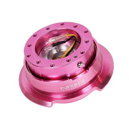 NRG Quick Release Kit Gen 2.8 - Pink Body / Pink Ring - JDMuscleSteering Wheel Quick ReleasesnrgSRK-280PK