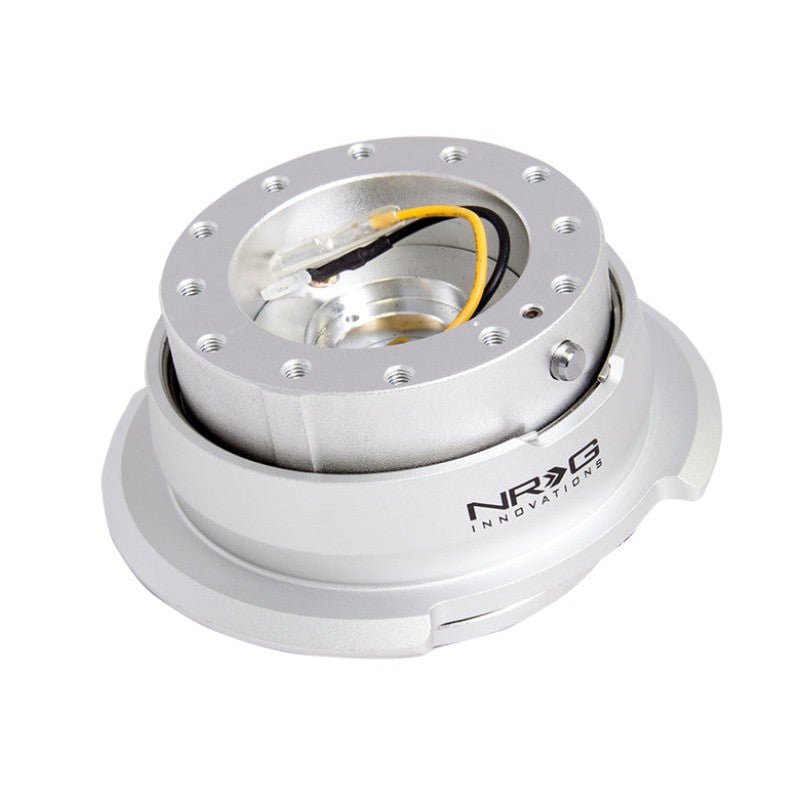 NRG Quick Release Kit Gen 2.8 - Silver / Silver Ring - JDMuscleSteering Wheel Quick ReleasesnrgSRK-280SL