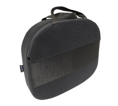 NRG Racing Seat Cushion - One Piece Memory Foam Nylon Black w/ White Stitching | SC-WHD01 - JDMuscleSeatsnrgSC-WHD01