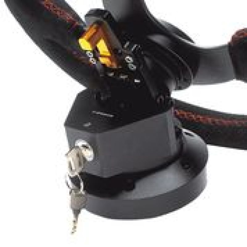 NRG Steering Wheel Quick Tilt System w/Lock - Silver - JDMuscleSteering Wheels171217