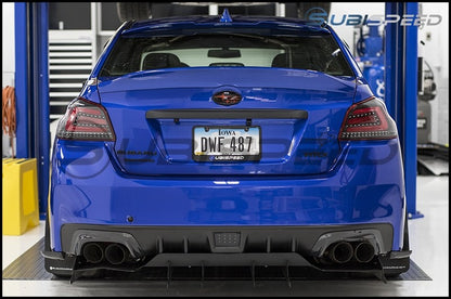 OLM HIGH POINT DUCKBILL TRUNK SPOILER WORLD RALLY BLUE 15-21 Subaru WRX & STI | A.70026.1-K7X