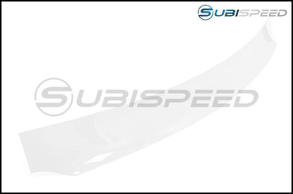 OLM CRYSTAL WHITE PEARL PAINT MATCHED REAR WINDOW ROOF VISOR / SPOILER 15-21 Subaru WRX & STI | 15WRXRV-K1X