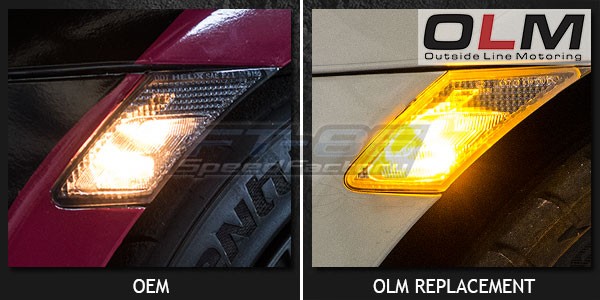 OLM AMBER LED SIDE MARKER BULB 2013-2020 FRS / BRZ / 86 | OLM-T10-AMBER