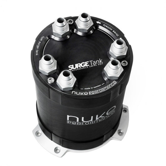 Nuke Performance 2G Fuel Surge Tank 2.0 Liter Up To 3 External Fuel Pumps-NUK-15001205-Nuke Performance-JDMuscle