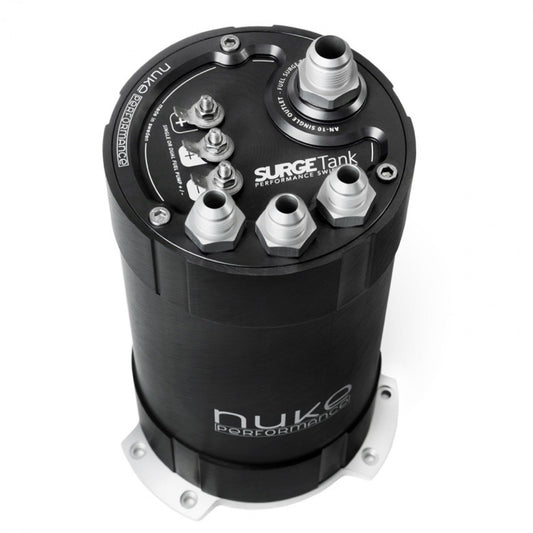 Nuke Performance 2G Fuel Surge Tank 3.0 Liter Single or Dual Walbro GST 450-NUK-15001208-Nuke Performance-JDMuscle