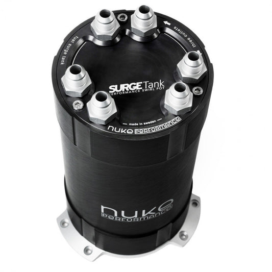 Nuke Performance 2G Fuel Surge Tank 3.0 Liter Up To 3 External Fuel Pumps-NUK-15001204-Nuke Performance-JDMuscle