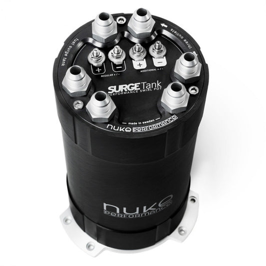 Nuke Performance 2G Fuel Surge Tank 3.0 Liter Up To 3 Internal Fuel Pumps-NUK-15001206-Nuke Performance-JDMuscle
