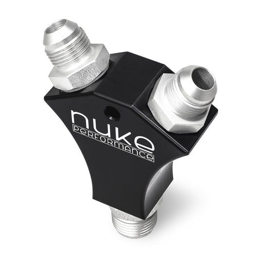 Nuke Performance Y-Block Adapter Fitting-NUK-40001201-Nuke Performance-JDMuscle