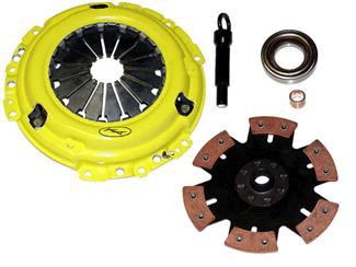 ACT Solid Race Heavy Duty 6-Pad Clutch Kit Nissan 240sx 1989-1998 (NX1-HDR6)