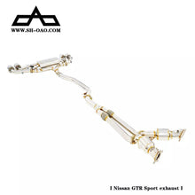 OAO Valvetronic Catback Exhaust for 2008+ Nissan GTR R35