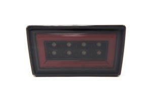 OLM 13 - 17 Crosstrek / [15 - 21 WRX/STI] V3 F1 Rear Brake Light | Smoked Lens, Gloss Black Base, Red Bar Required Wire Harness | A.70023.4 - JDMuscleAuxiliary Brake LightingOLMA.70023.4