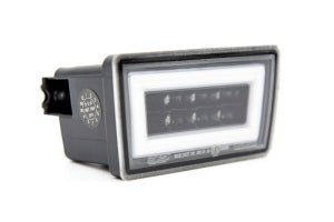 OLM 13 - 17 Crosstrek/[15 - 21 WRX/STI] V3 F1 Rear Brake Light | Clear Lens, Gloss Black Base, White Bar Required Wire Harness | A.70023.1 - JDMuscleAuxiliary Brake LightingOLMA.70023.1